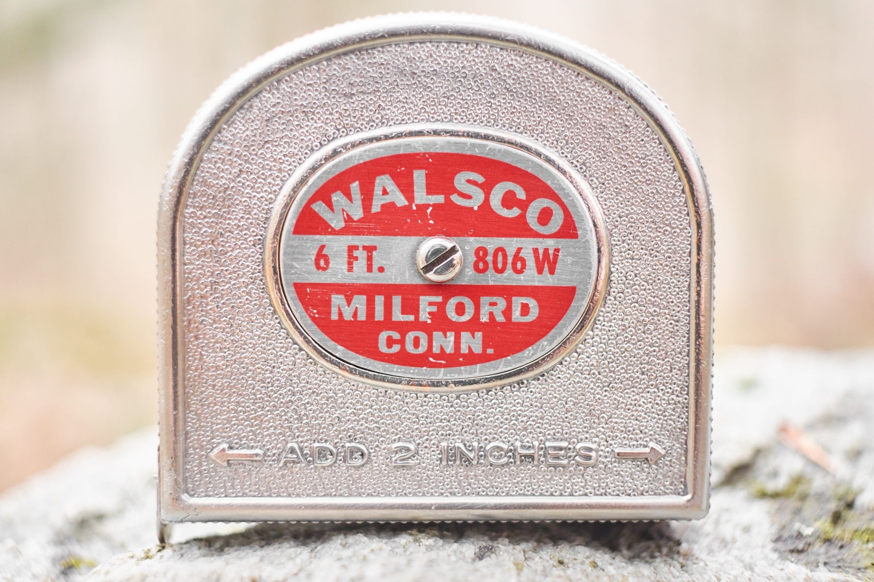 Vintage Walsco tape measure
