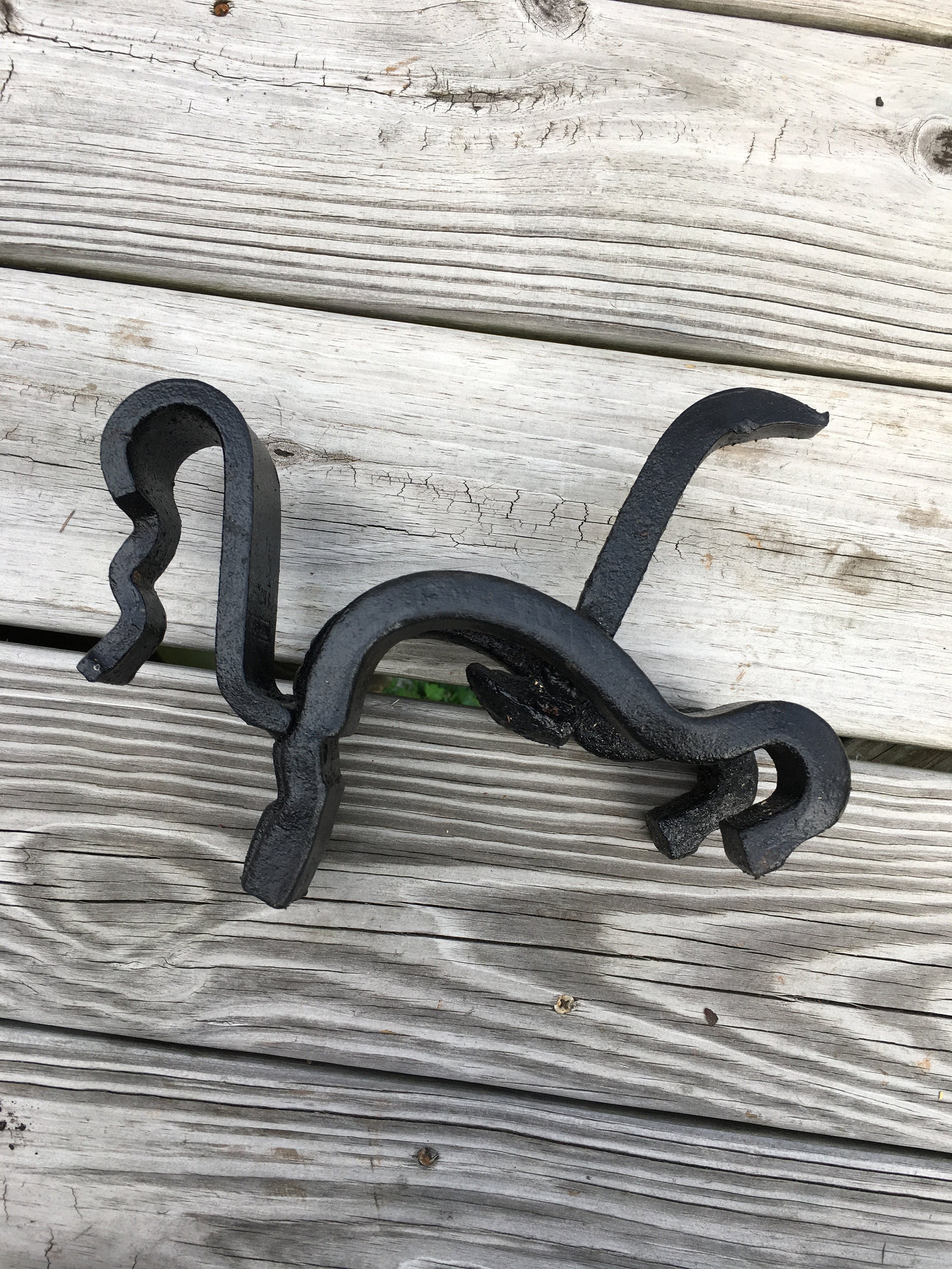 railroad spike art figures
