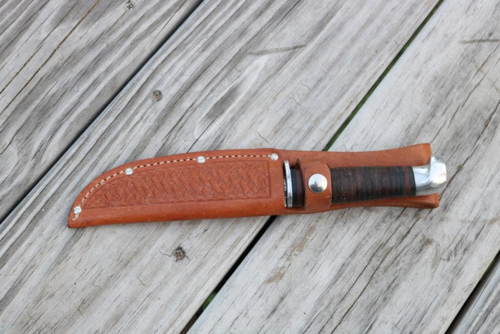 Vintage fixed blade knife