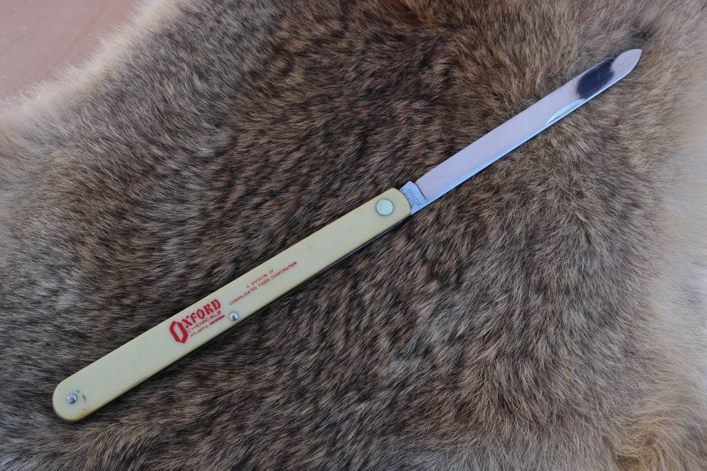 Vintage Pocket Knife Vintage Colonial fruit testers knife