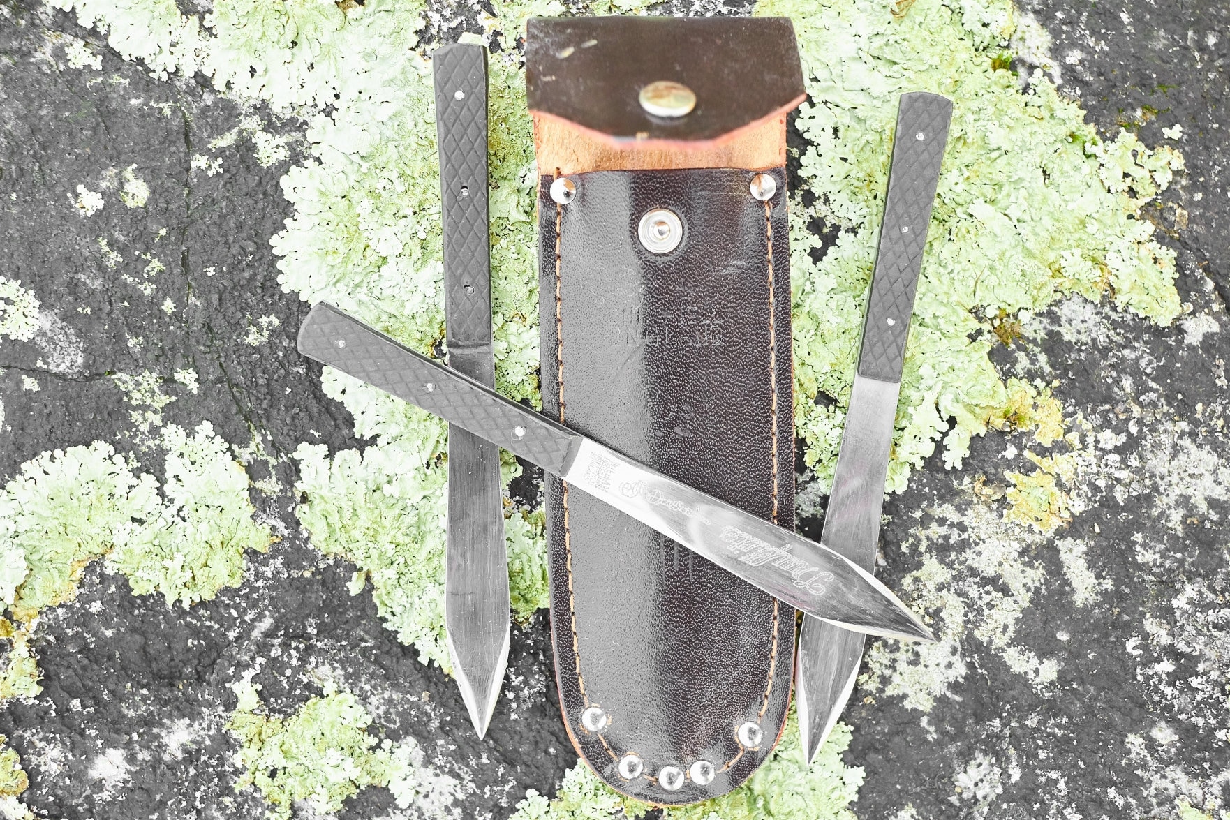 Truflite throwing knives William Rodgers Sheffield England