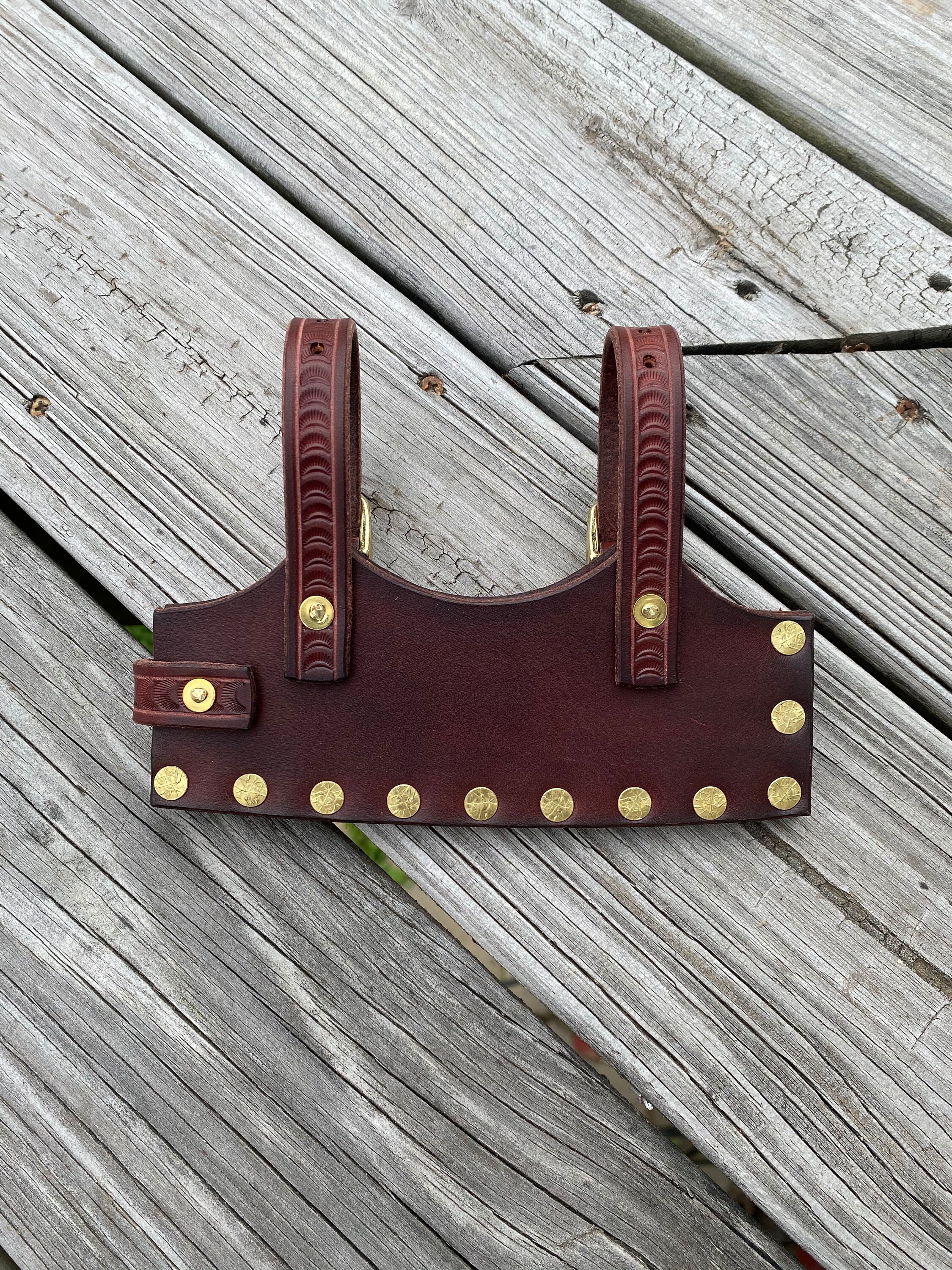 Handmade Leather Cleaver Sheath