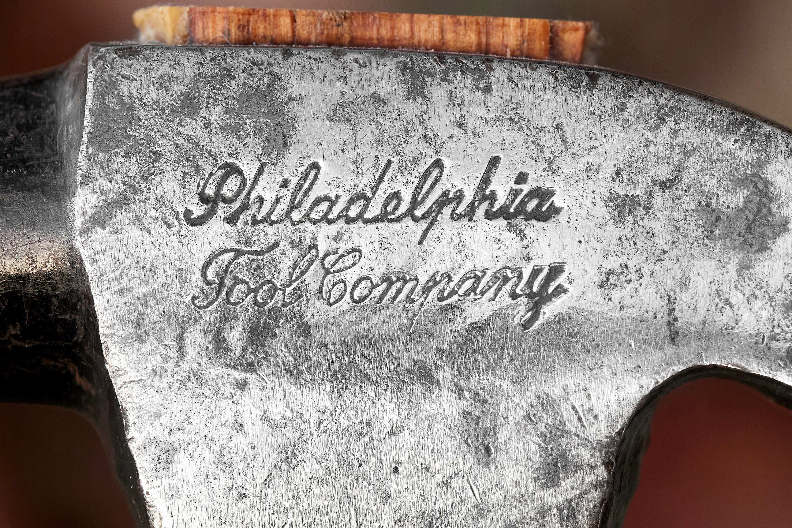 Philadelphia Tool Company Hammer with original handle
