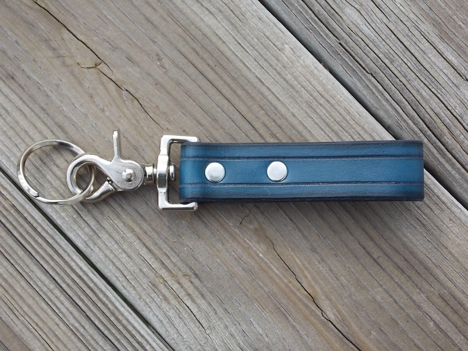 Handmade Leather Keychain Belt hanger