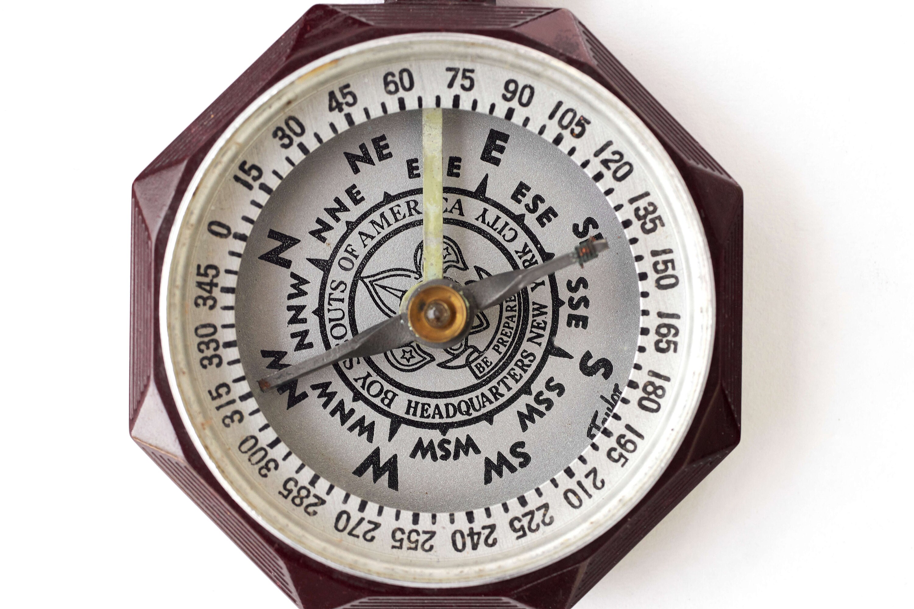 Vintage Boy Scout Compass by Taylor Instruments