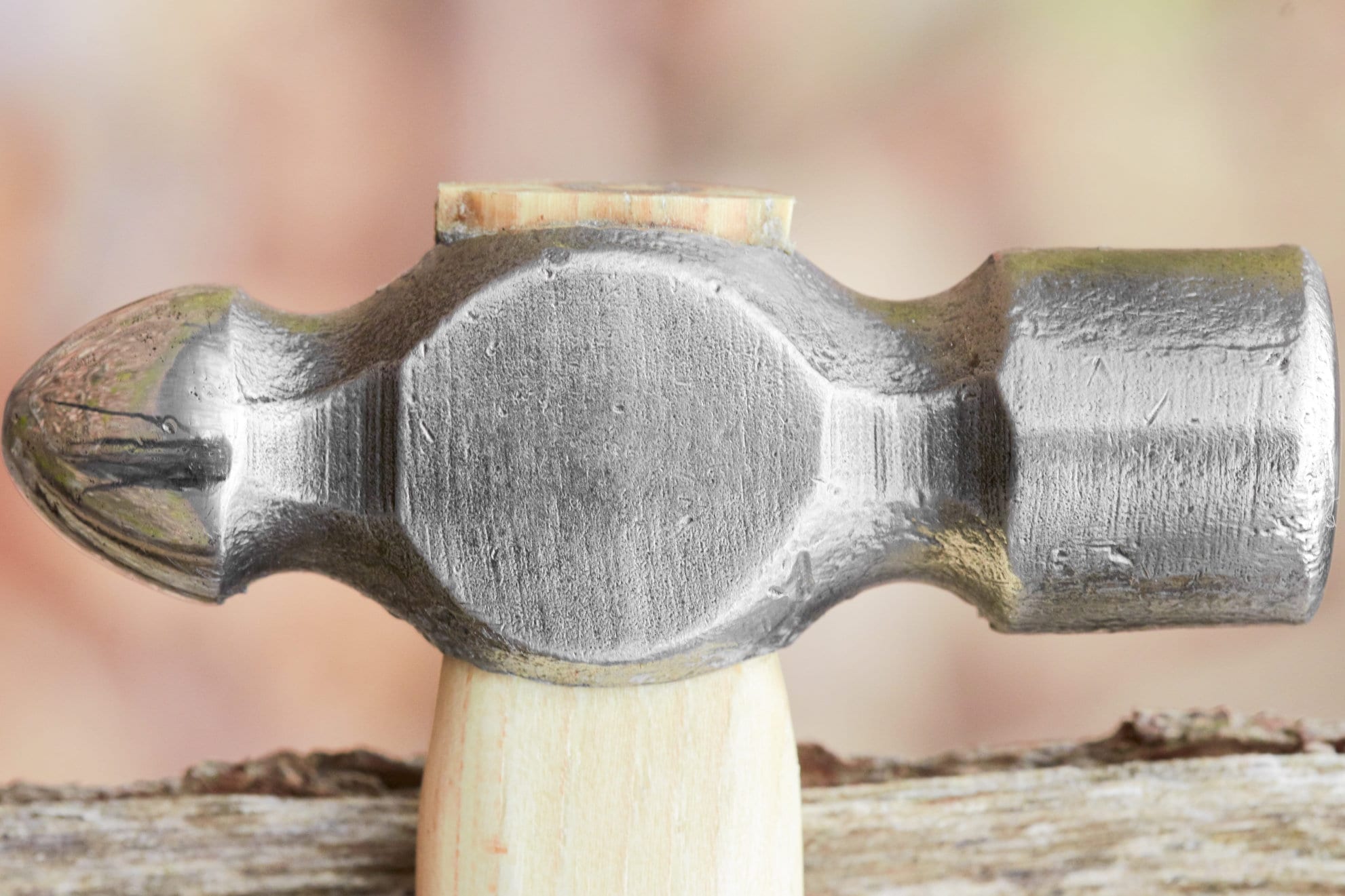 Vintage Plumb Ball Peen hammer with US stamp