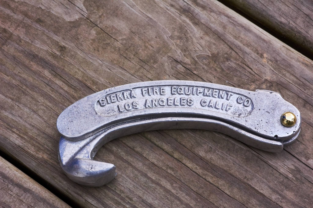 Fire Wrench made by the Sierra Fire Equipment Company Los Angeles