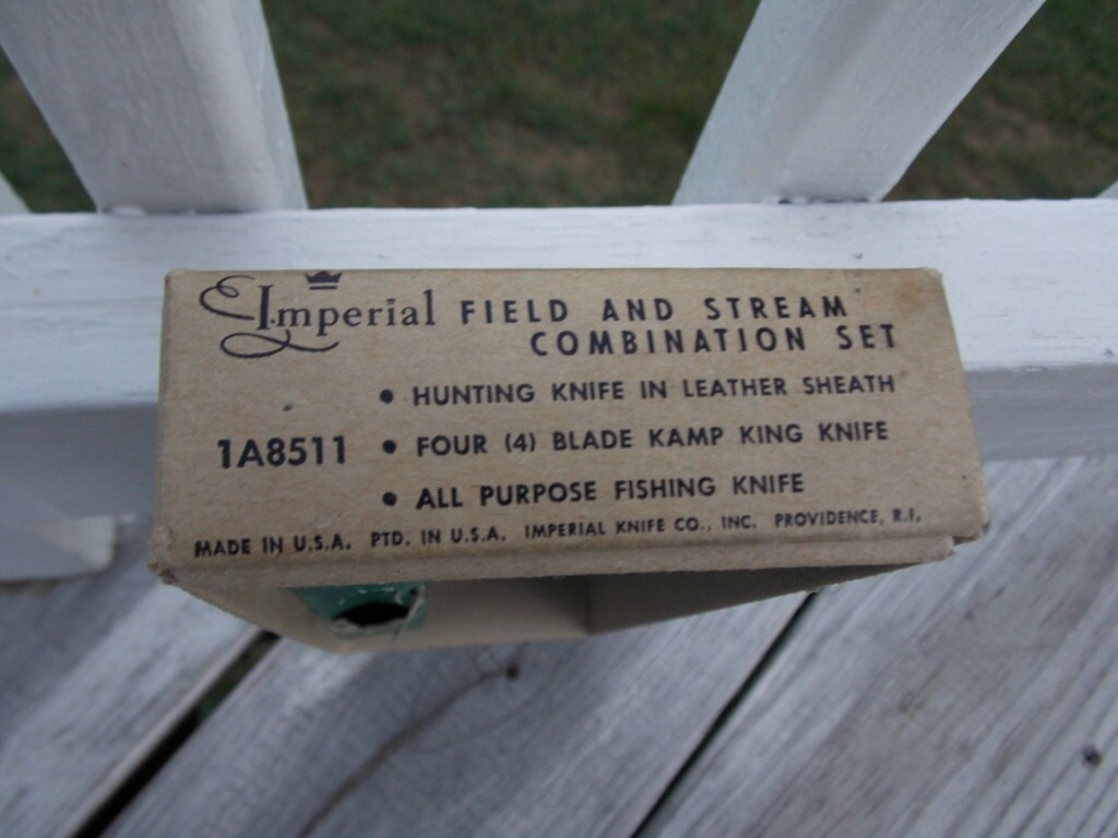 Imperial Field and Stream 3 knife combination set