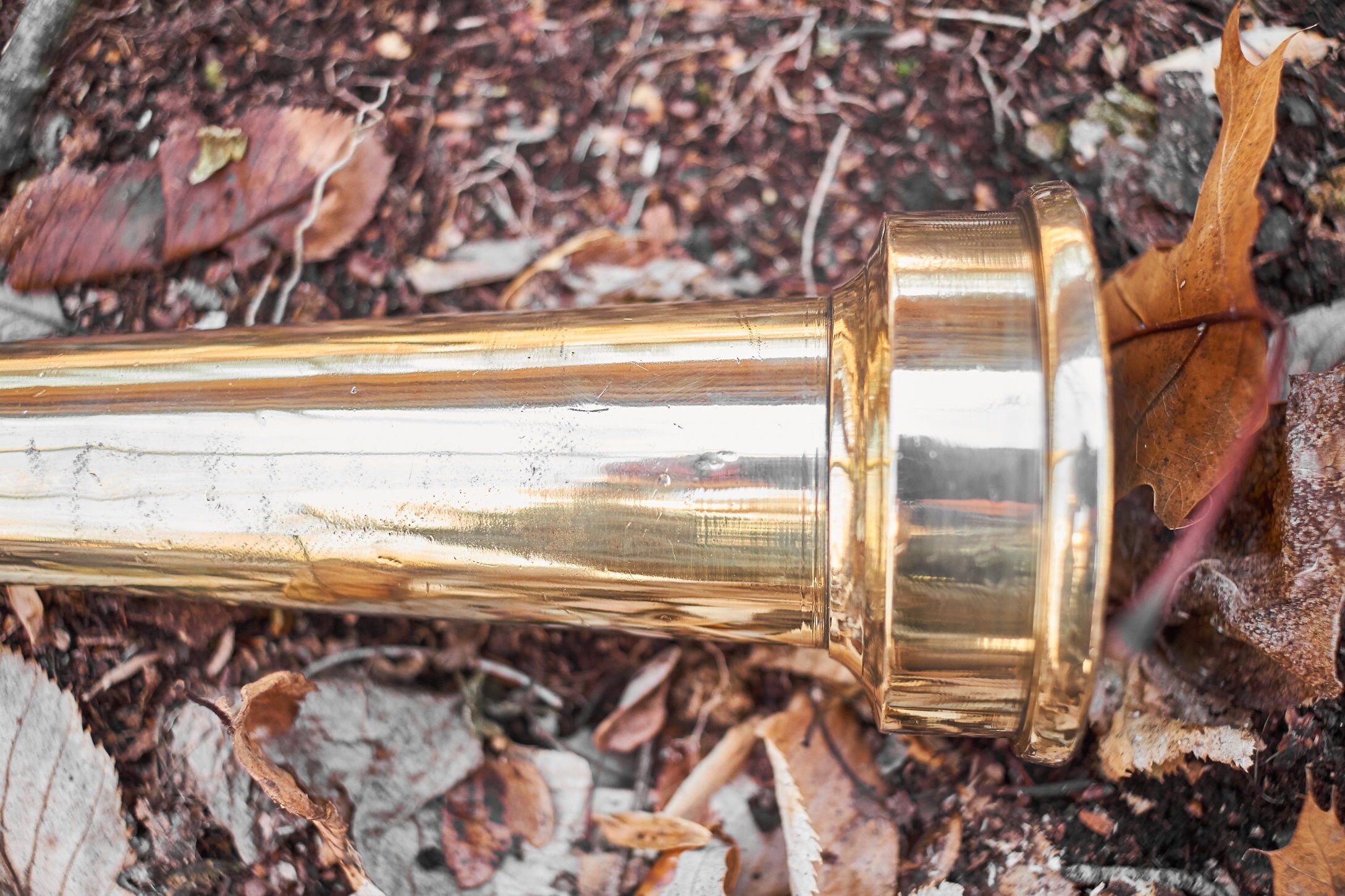 Vintage Brass Fire Nozzle