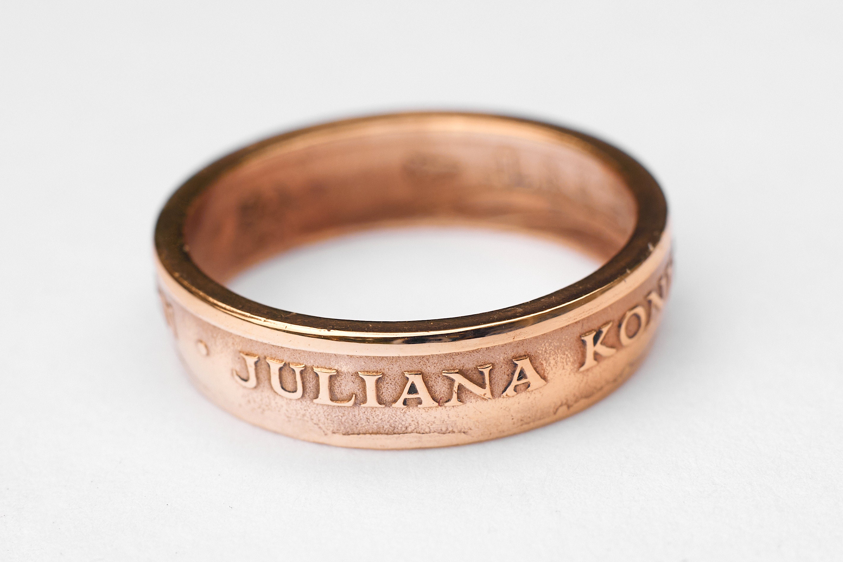 Netherlands Coin Ring size 7