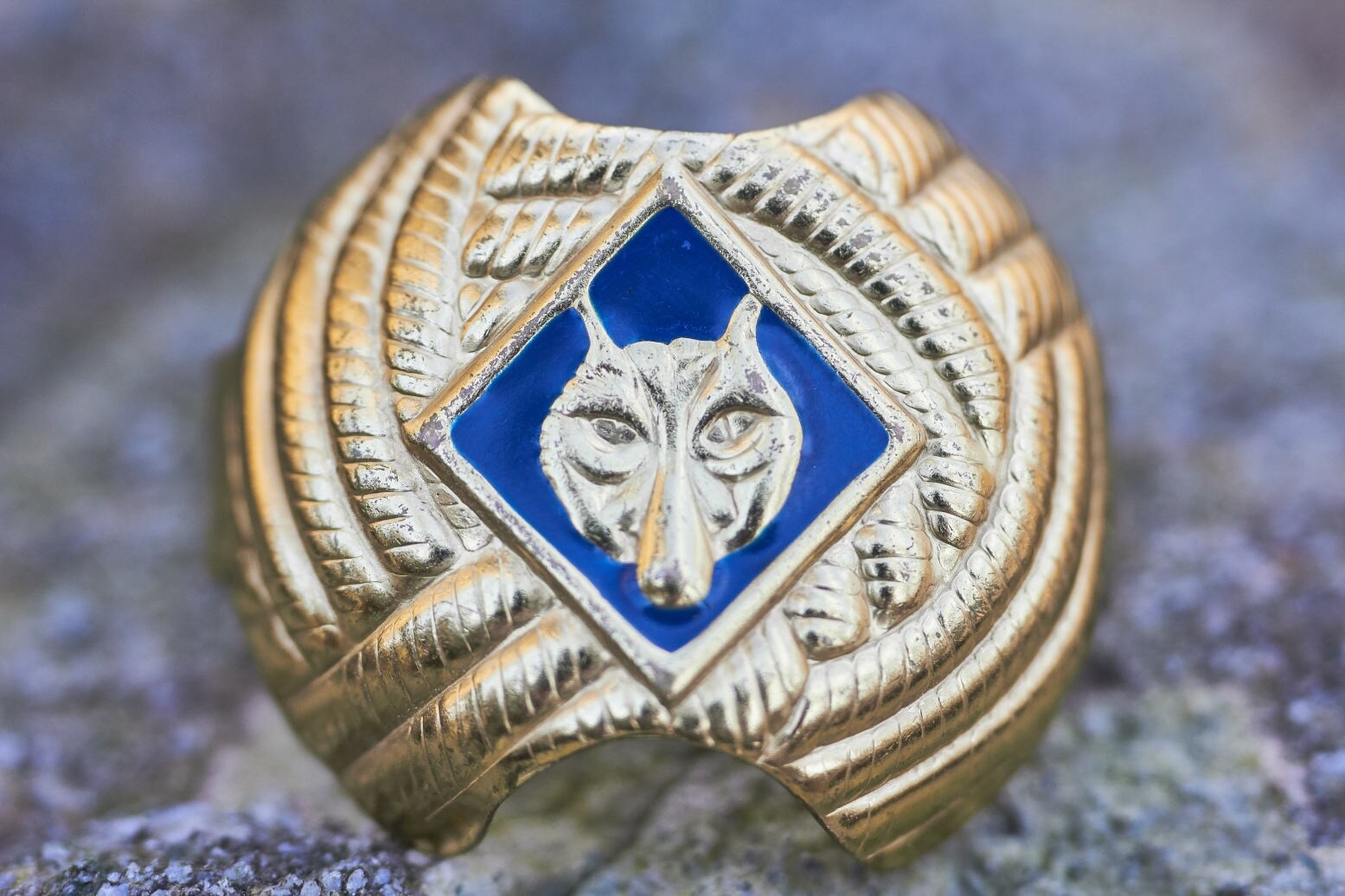 Vintage Cub Scout neckerchief slide