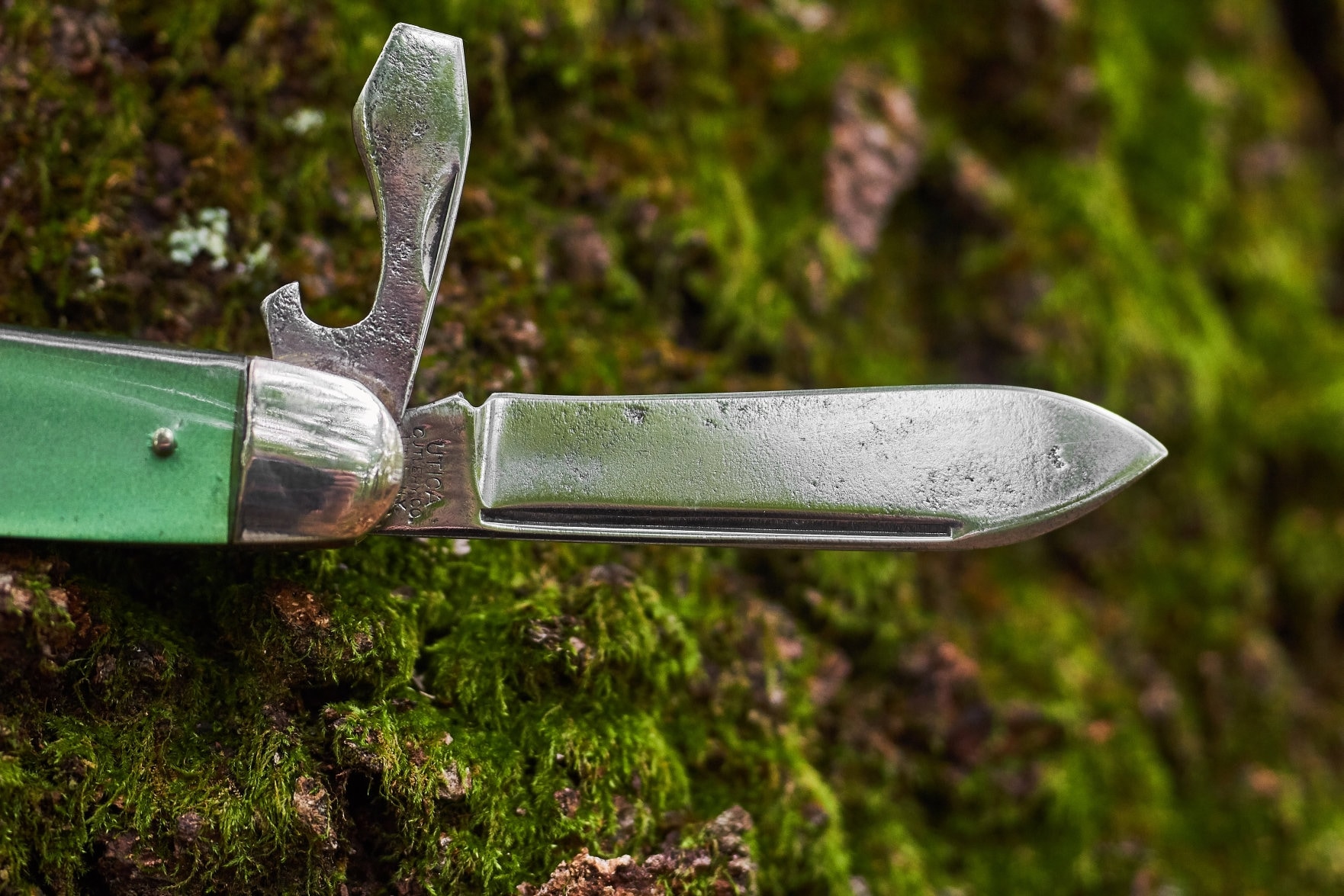 Vintage Girl Scout pocket knife by the Utica Cutlery Co