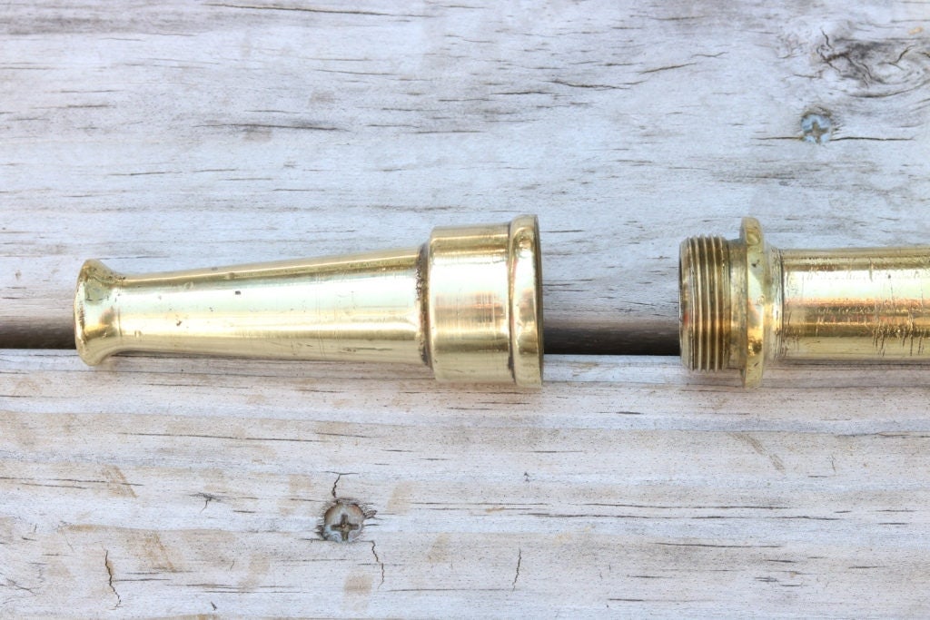 Brass fire nozzle