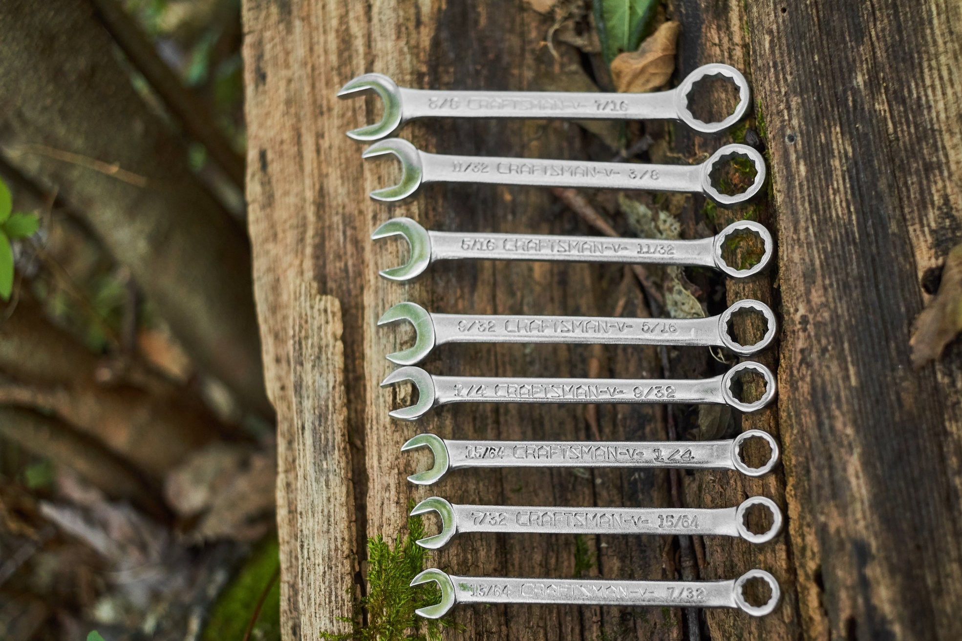 Craftsman Wrench set ignition No 4344 8 piece set