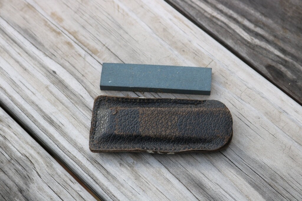 Pocket stone from The Carborundum Company