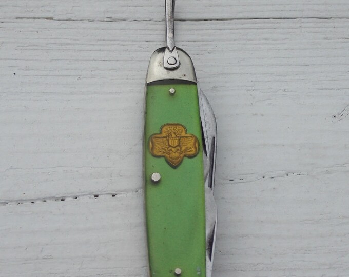Girl Scout Pocket Knife Made by Kutmaster in Uticany Etsy