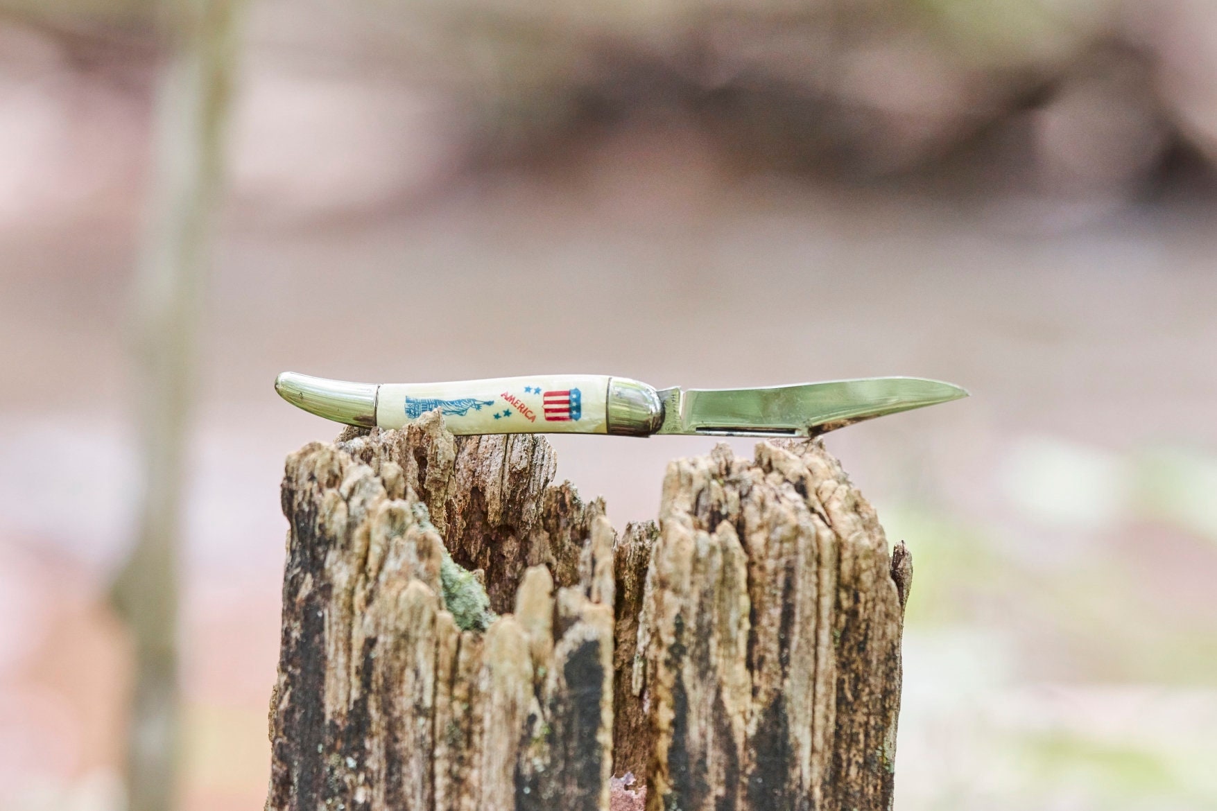 Vintage Pocket knife - Hammer Brand Statue of Liberty