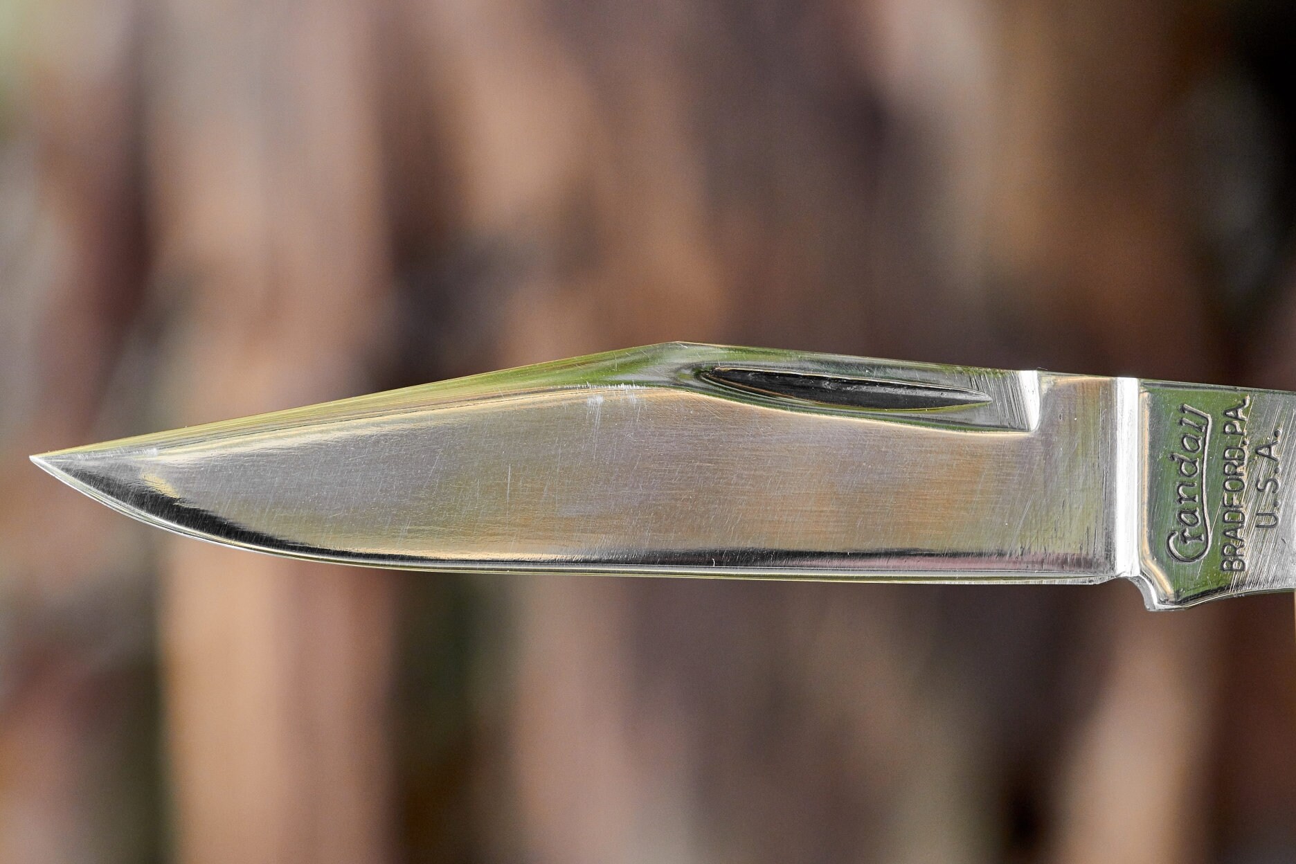 Crandall pocket knife Bradford Pa USA