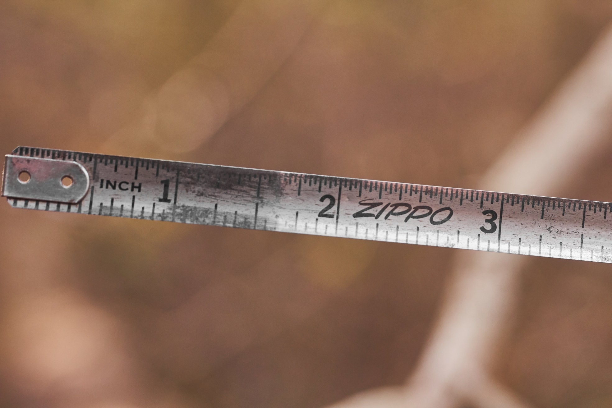 Vintage Zippo Tape Measure from Hilgartner Marble and Granite Co