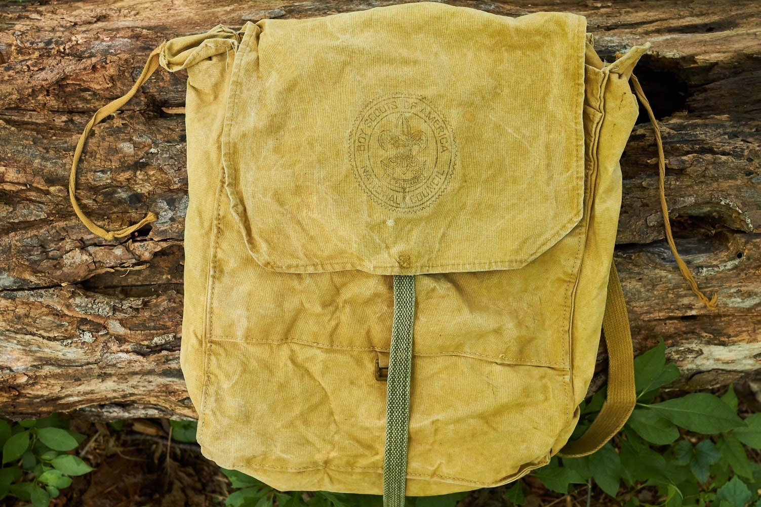 Vintage Boy Scouts Of America bacpack