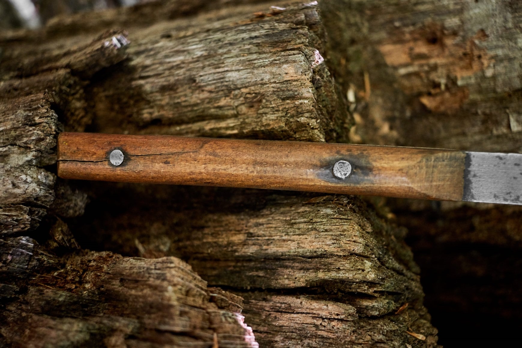 Vintage Crate Hammer from Manns Potato chips with original leather pouch