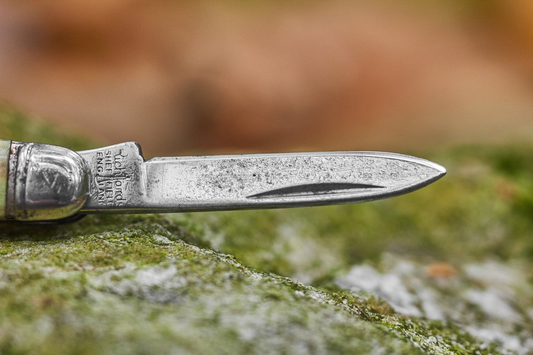 Vintage Canadian Mountie pocket knife by Richards Sheffield England