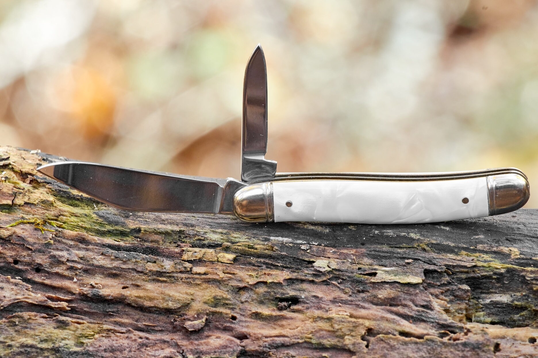 Vintage Pocket Knife Imperial 2 blade folding knife NOS New Old Stock