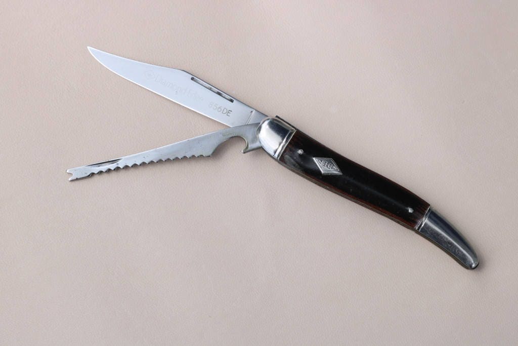 Vintage Pocket Knife - Diamond Edge Fish knife pocket knife