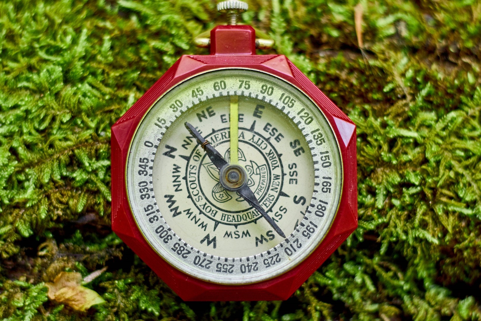 Vintage Boy Scouts of America Compass