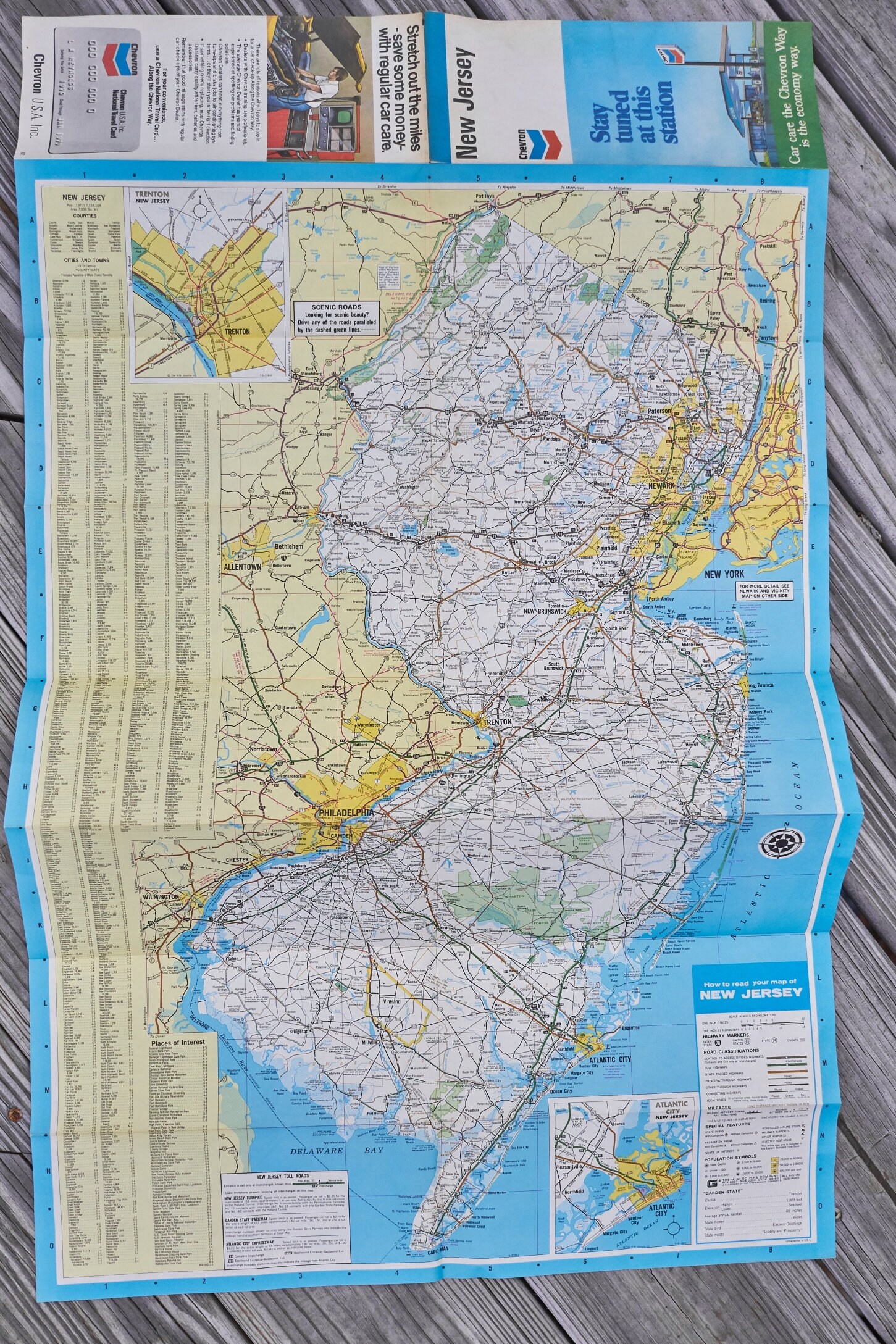 Laminated Map Large Detailed Roads And Highways Map Of New Jersey Images