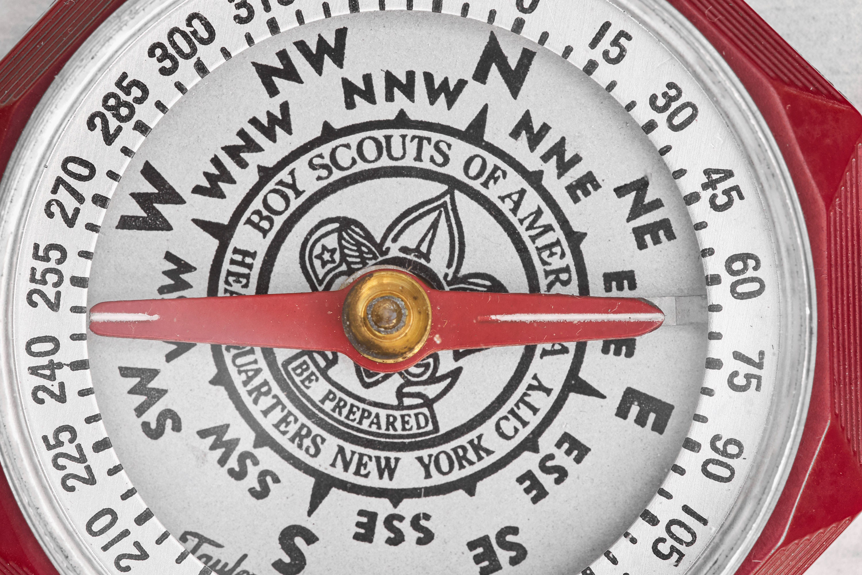 Vintage Boy Scout Compass with Original Box by Taylor Instruments