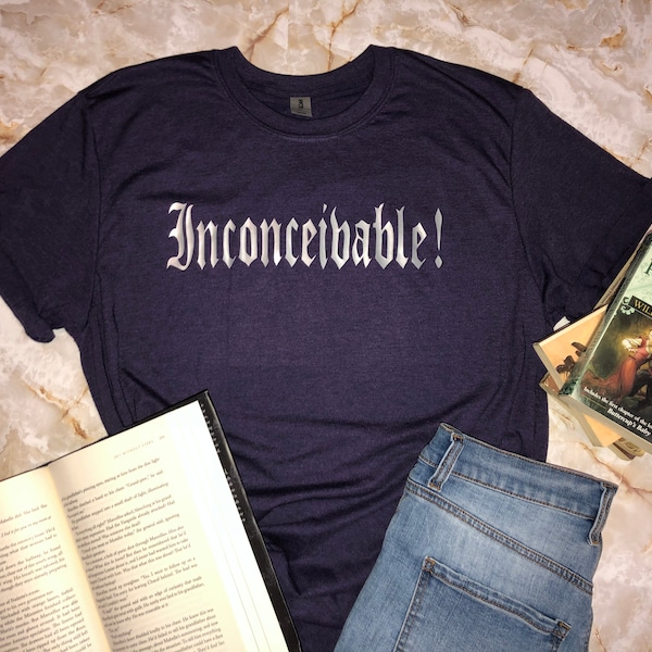 Inconceivable Shirt, Unisex Tshirt, Geeky T-Shirt for Men and Women, Funny Tee
