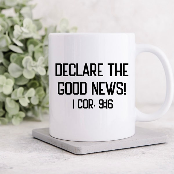 Declare the good news Convention mug decals, JW Gifts, Custom Coffee Mug, 2024 Special Convention Gifts, Vinyl Stickers, 2024 JW Mugs