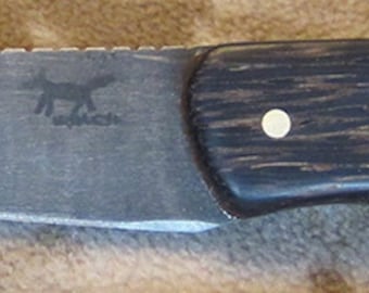 Laughing Coyote Knives Large Camp/Utility (Black Palm)