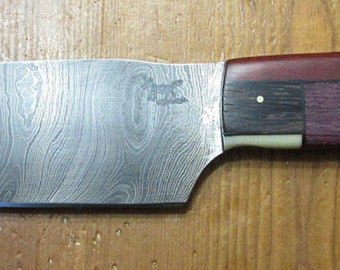 Laughing Coyote Knives Damascus Mondrian