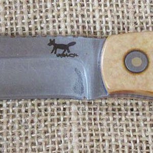 Laughing Coyote Knives Camp Knife (Tan Richlite 2025)