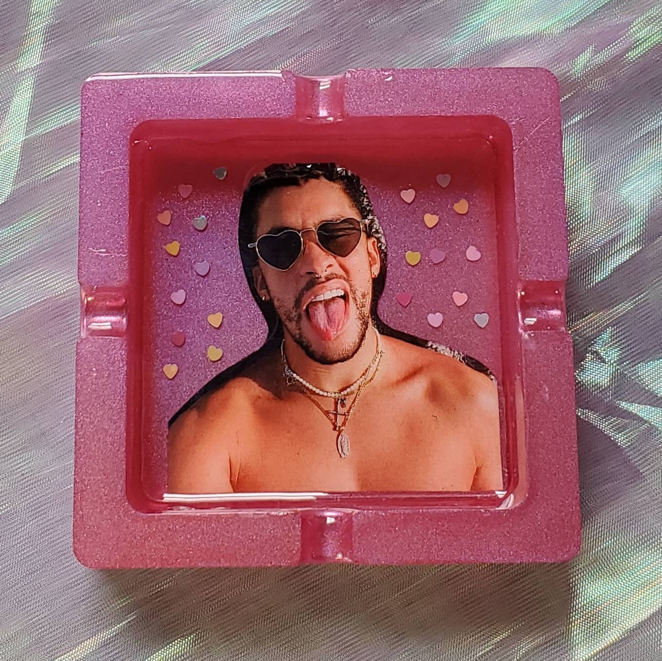 Custom Ashtrays Iridescent Ashtray Unique Ashtray Resin Etsy UK