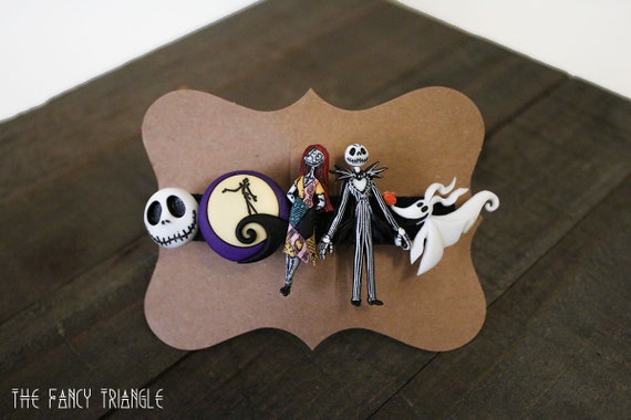 The Nightmare Before Christmas Hair Clip | Jack Skellington