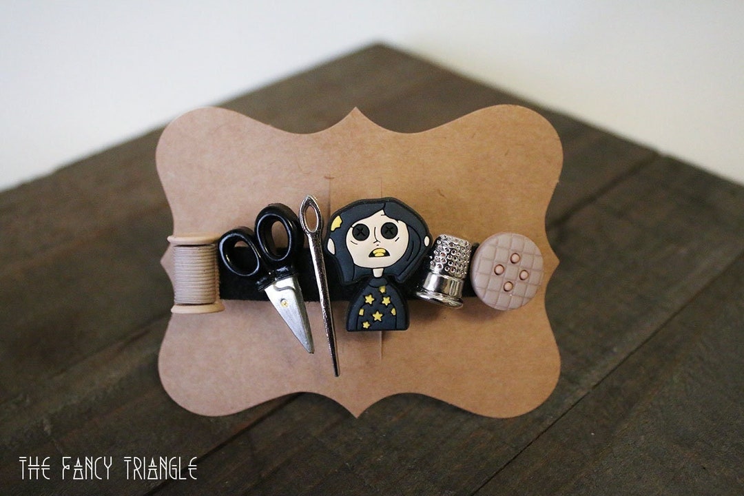 Coraline Hair Clip Coraline Hair Barrette Coraline Jones Hair Clip
