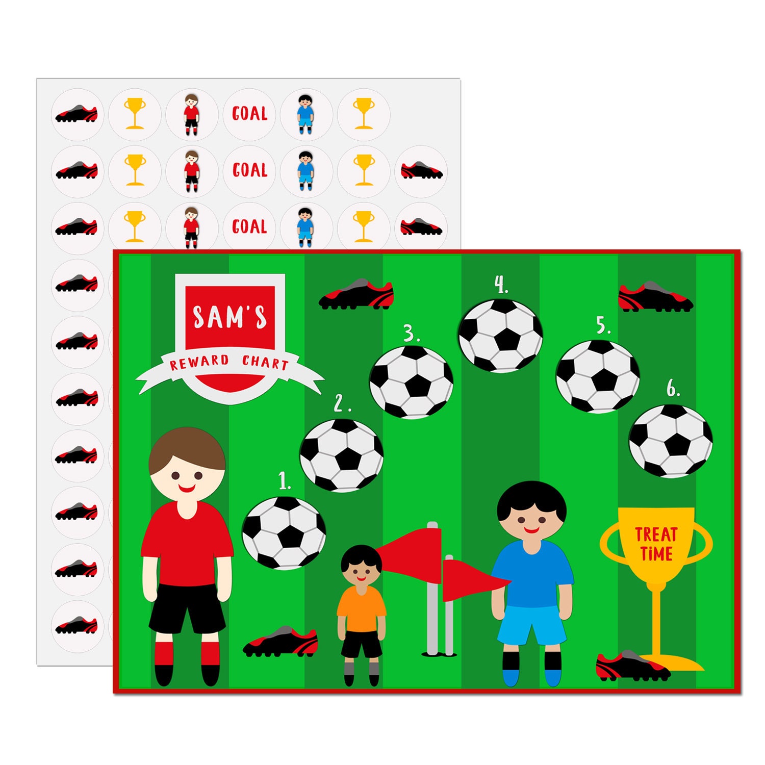 1170pcs Star Shaped Stickers For Student Behavior Chart