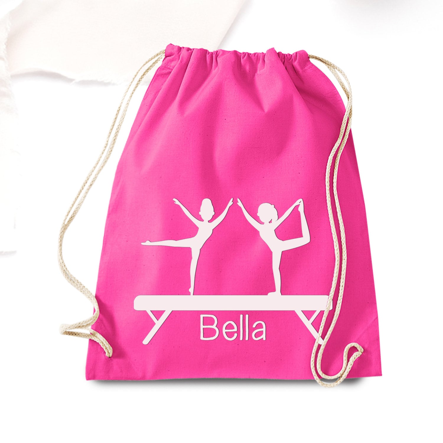 Mochila Playa Bolsa Deportiva Con Cordón Polietileno Resistente