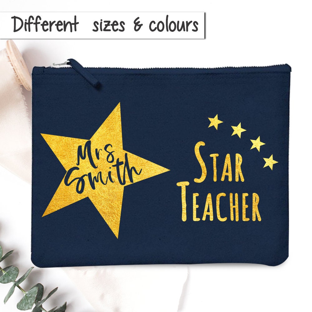 Pencil Pouch, Teacher Gift, Teacher Pencil Pouch, Teacher Pencil