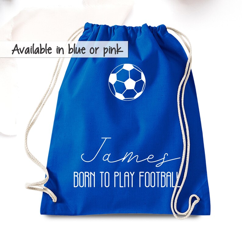 personalised football bag