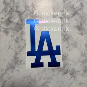 LA Car/Window Decal | Los Angeles Vinyl Sticker | Sports Fan Laptop/Truck Decal - Dodgers Fan - LA DODGERS