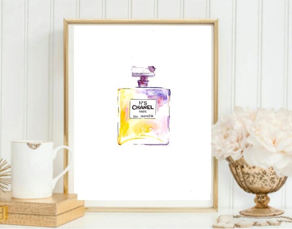 chanel perfume yellow