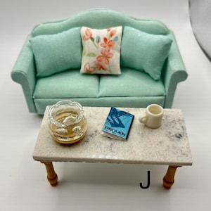 1:12 Retro Coffee Tables - Choose Color