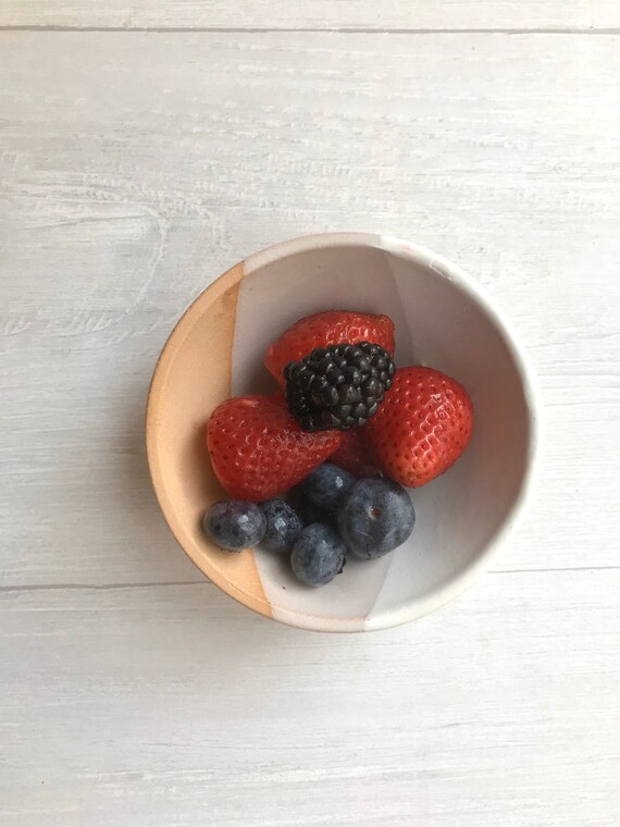 Beige -ceramic ramekin- salt cellar- multipurpose dish-kitchenware- bowls- White
