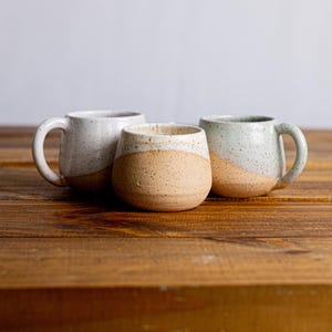 Handgemachte Keramik Runde Boden Espresso Tasse - Einzigartige Steinzeug Küchengeschirr