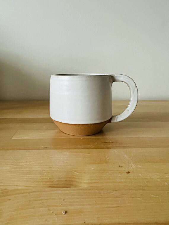 LIMITED EDITION - short angular coffee mug - mug- handmade kitchen decor