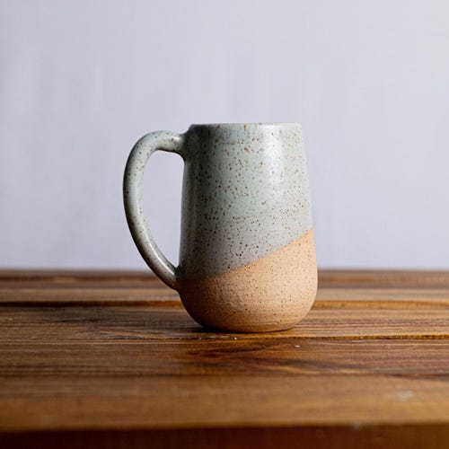 Tall Round-bottom Mug -16 Ounces - Handmade Ceramic Coffee Mug - Etsy